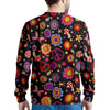Abstract Flower Hippie Men's Sweatshirt-grizzshop