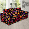 Abstract Flower Hippie Sofa Cover-grizzshop