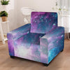 Abstract Galaxy Space Armchair Cover-grizzshop