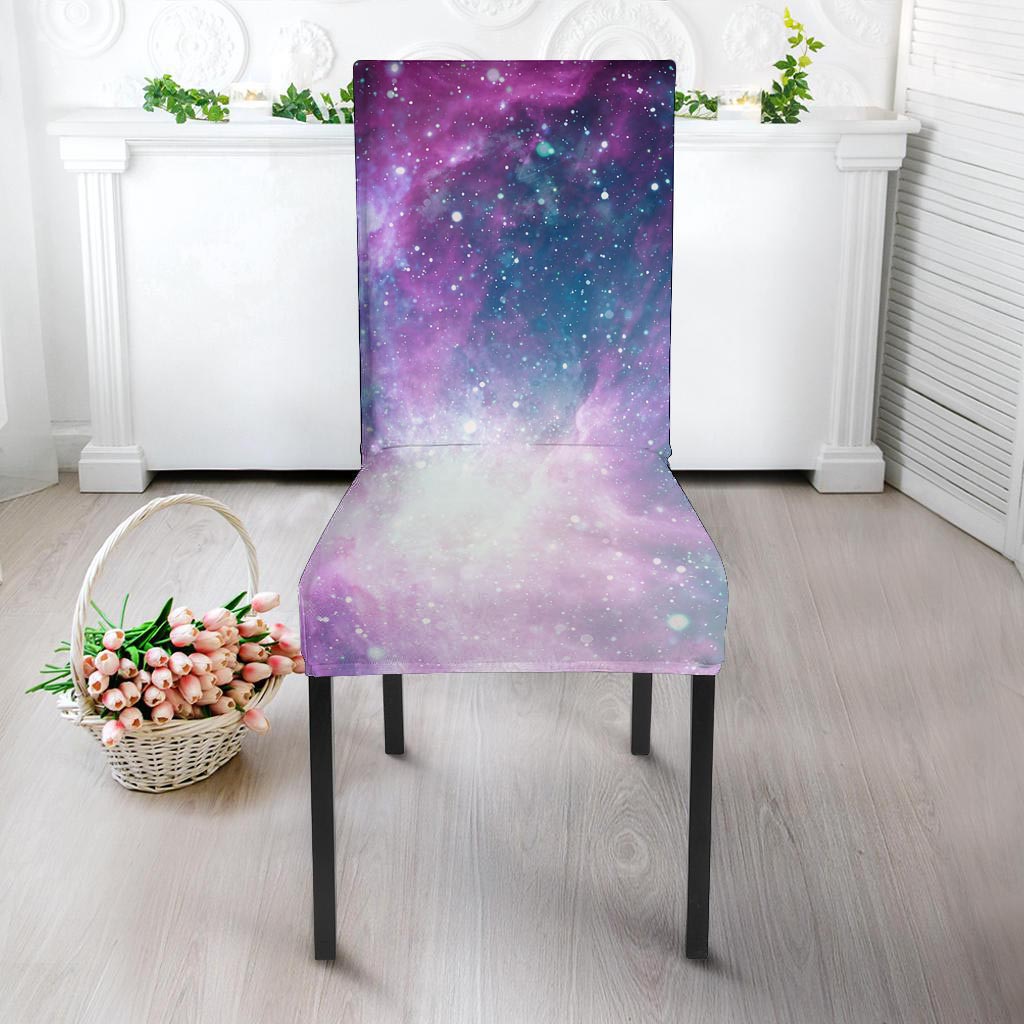 Abstract Galaxy Space Chair Cover-grizzshop