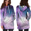 Abstract Galaxy Space Hoodie Dress-grizzshop