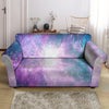 Abstract Galaxy Space Loveseat Cover-grizzshop