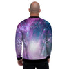 Abstract Galaxy Space Men's Bomber Jacket-grizzshop