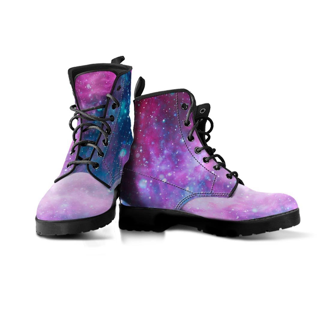 Abstract Galaxy Space Men's Boots-grizzshop