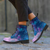 Abstract Galaxy Space Men's Boots-grizzshop