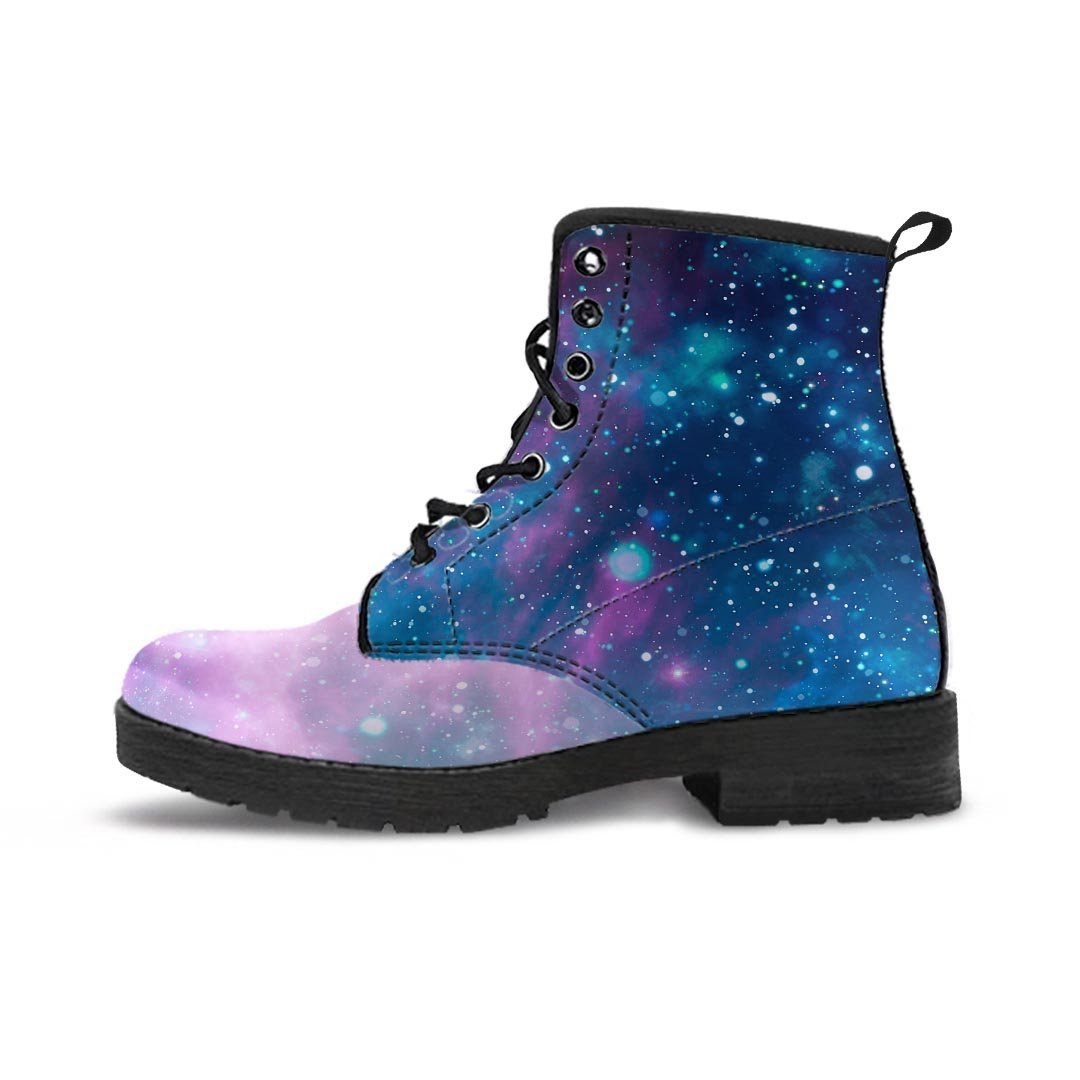 Abstract Galaxy Space Men's Boots-grizzshop