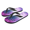 Abstract Galaxy Space Men's Flip Flops-grizzshop