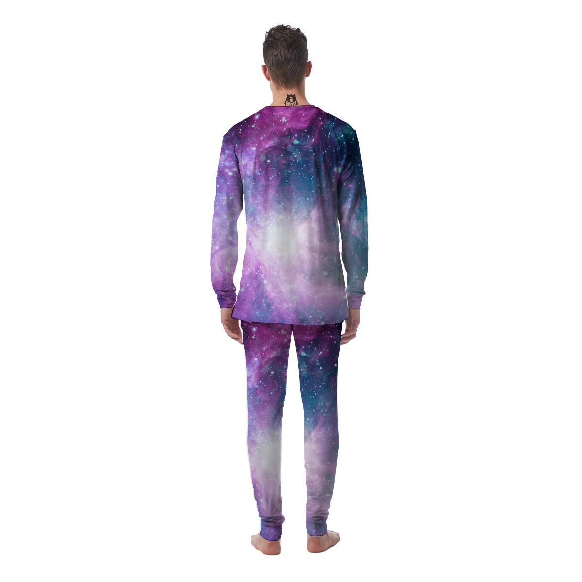 Abstract Galaxy Space Men's Pajamas-grizzshop