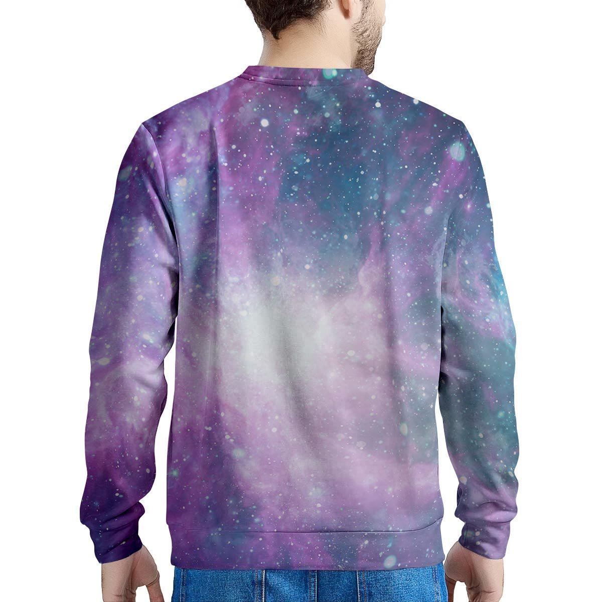 Abstract Galaxy Space Men's Sweatshirt-grizzshop