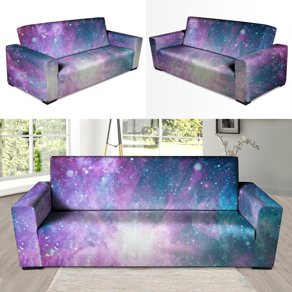 Abstract Galaxy Space Sofa Cover-grizzshop
