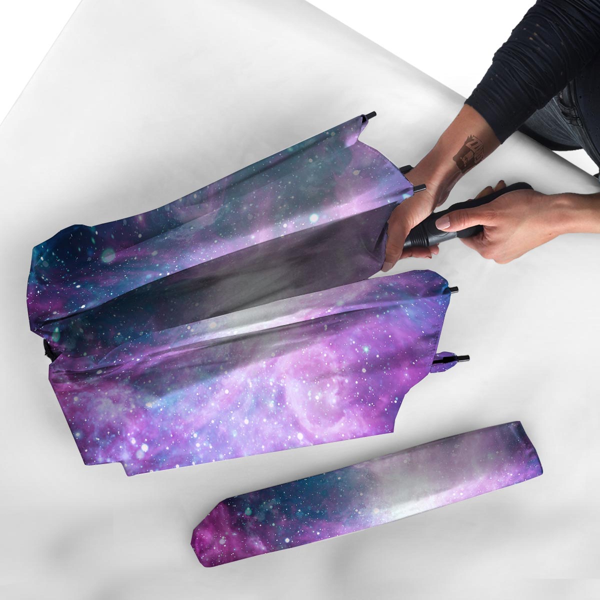 Abstract Galaxy Space Umbrella-grizzshop