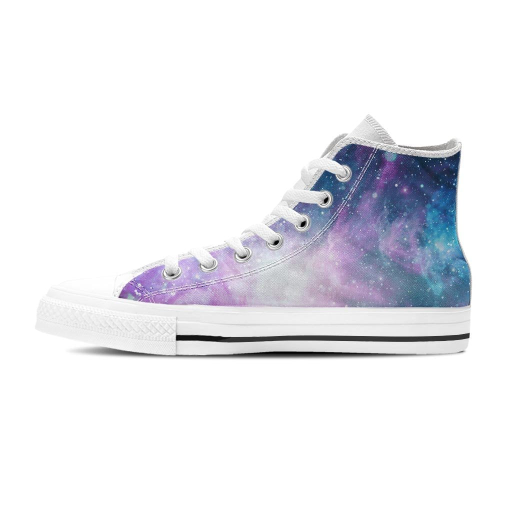 Abstract Galaxy Space Women's High Top Shoes-grizzshop