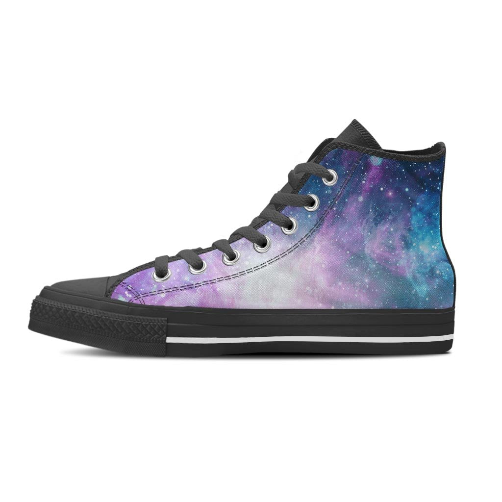 Abstract Galaxy Space Women's High Top Shoes-grizzshop