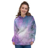 Abstract Galaxy Space Women's Hoodie-grizzshop