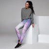 Abstract Galaxy Space Women's Joggers-grizzshop