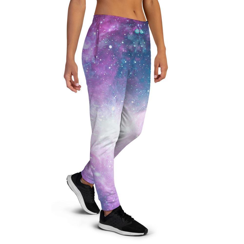 Abstract Galaxy Space Women's Joggers-grizzshop