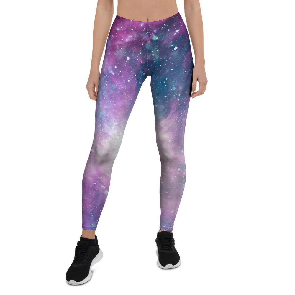 Abstract Galaxy Space Women's Leggings-grizzshop