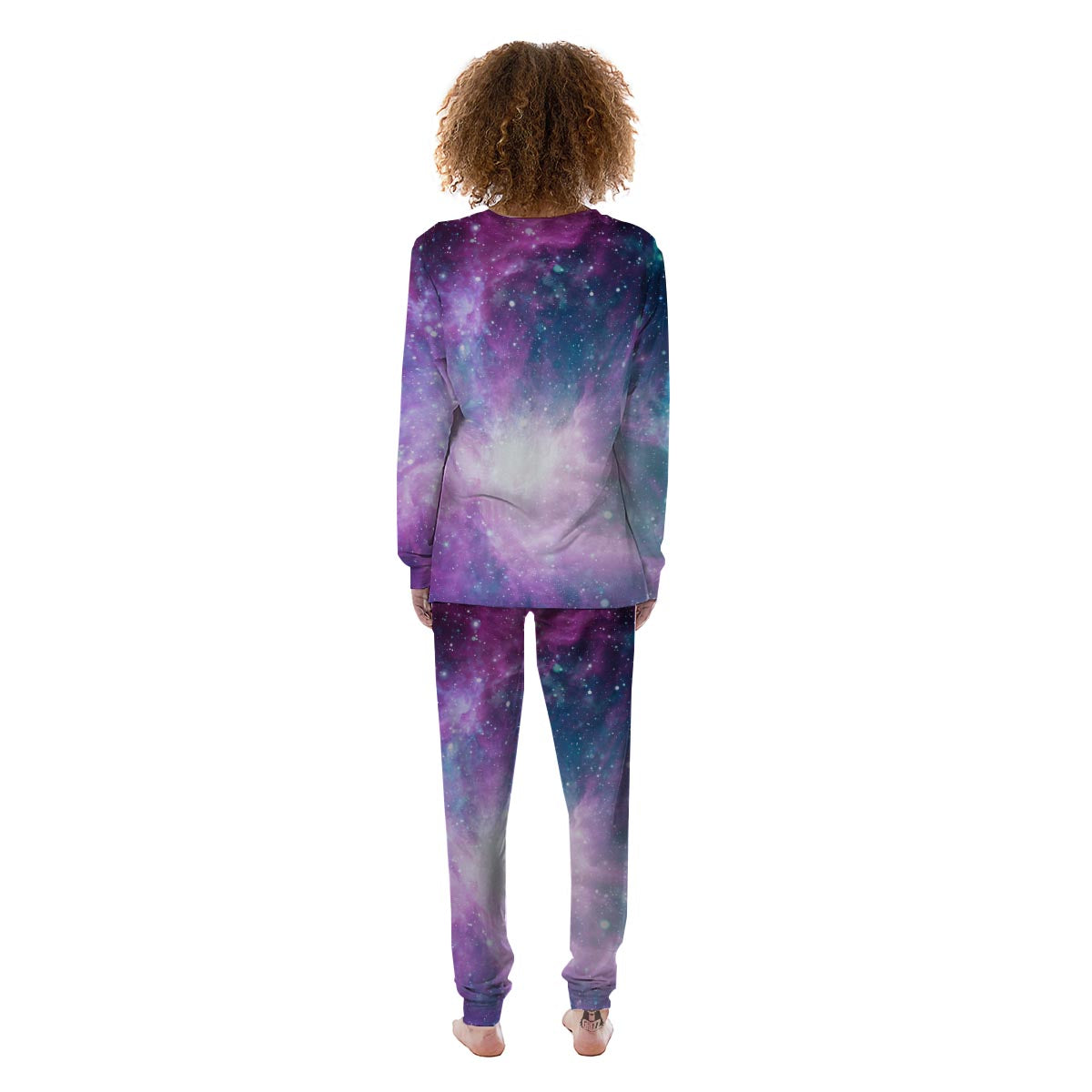 Abstract Galaxy Space Women's Pajamas-grizzshop