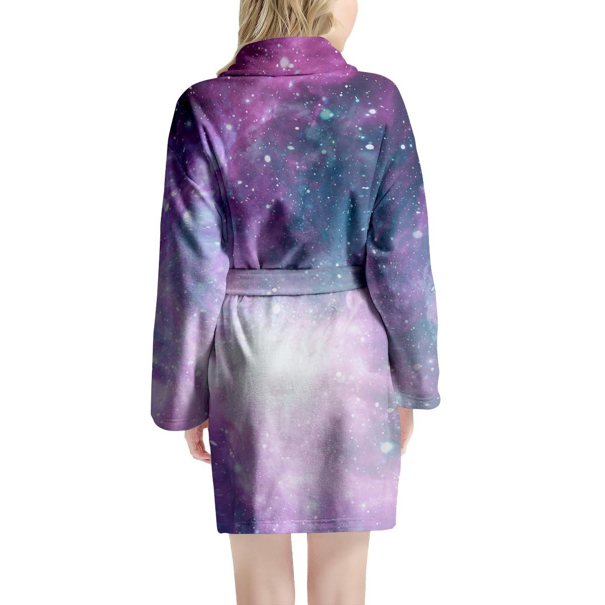 Abstract Galaxy Space Women's Robe-grizzshop