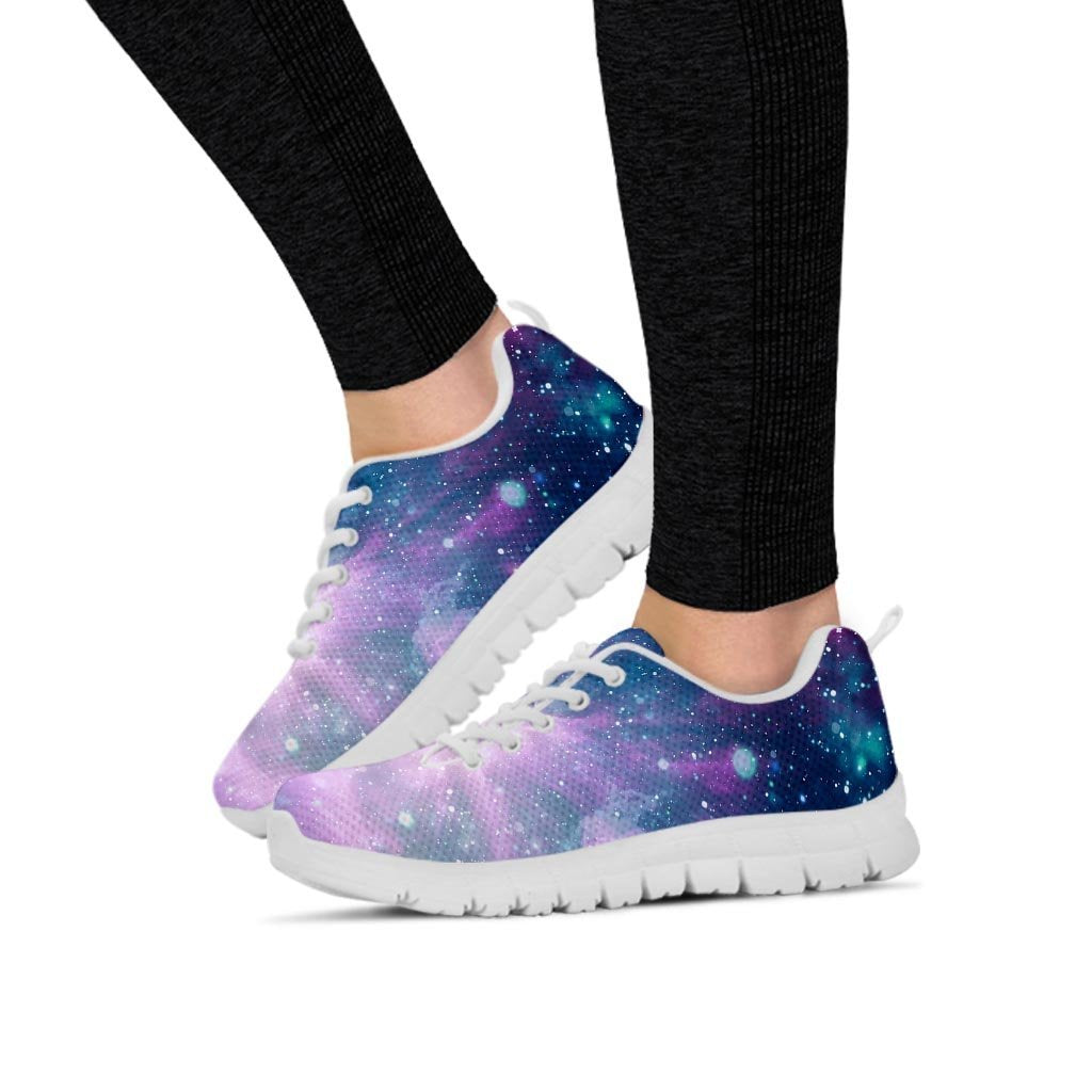 Abstract Galaxy Space Women's Sneakers-grizzshop