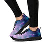 Abstract Galaxy Space Women's Sneakers-grizzshop