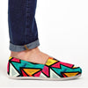 Abstract Geometric Colorful Canvas Shoes-grizzshop