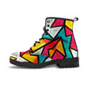 Abstract Geometric Colorful Men's Boots-grizzshop