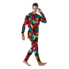 Abstract Geometric Colorful Men's Pajamas-grizzshop