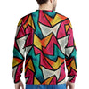 Abstract Geometric Colorful Men's Sweatshirt-grizzshop