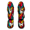 Abstract Geometric Colorful Muay Thai Shin Guard-grizzshop