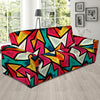 Abstract Geometric Colorful Sofa Cover-grizzshop