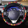 Abstract Geometric Colorful Steering Wheel Cover-grizzshop