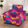 Abstract Geometric Grunge Armchair Cover-grizzshop