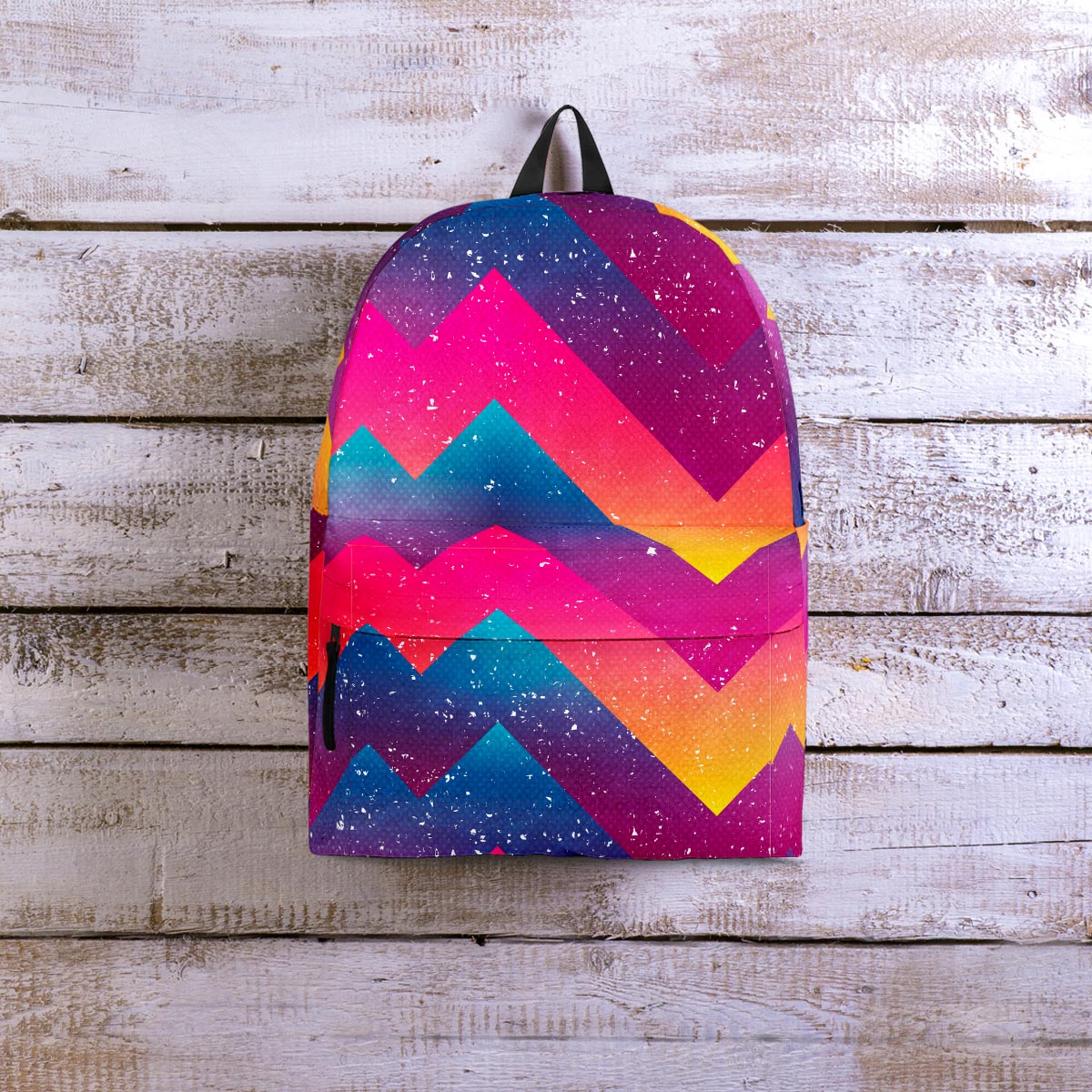 Abstract Geometric Grunge Backpack-grizzshop