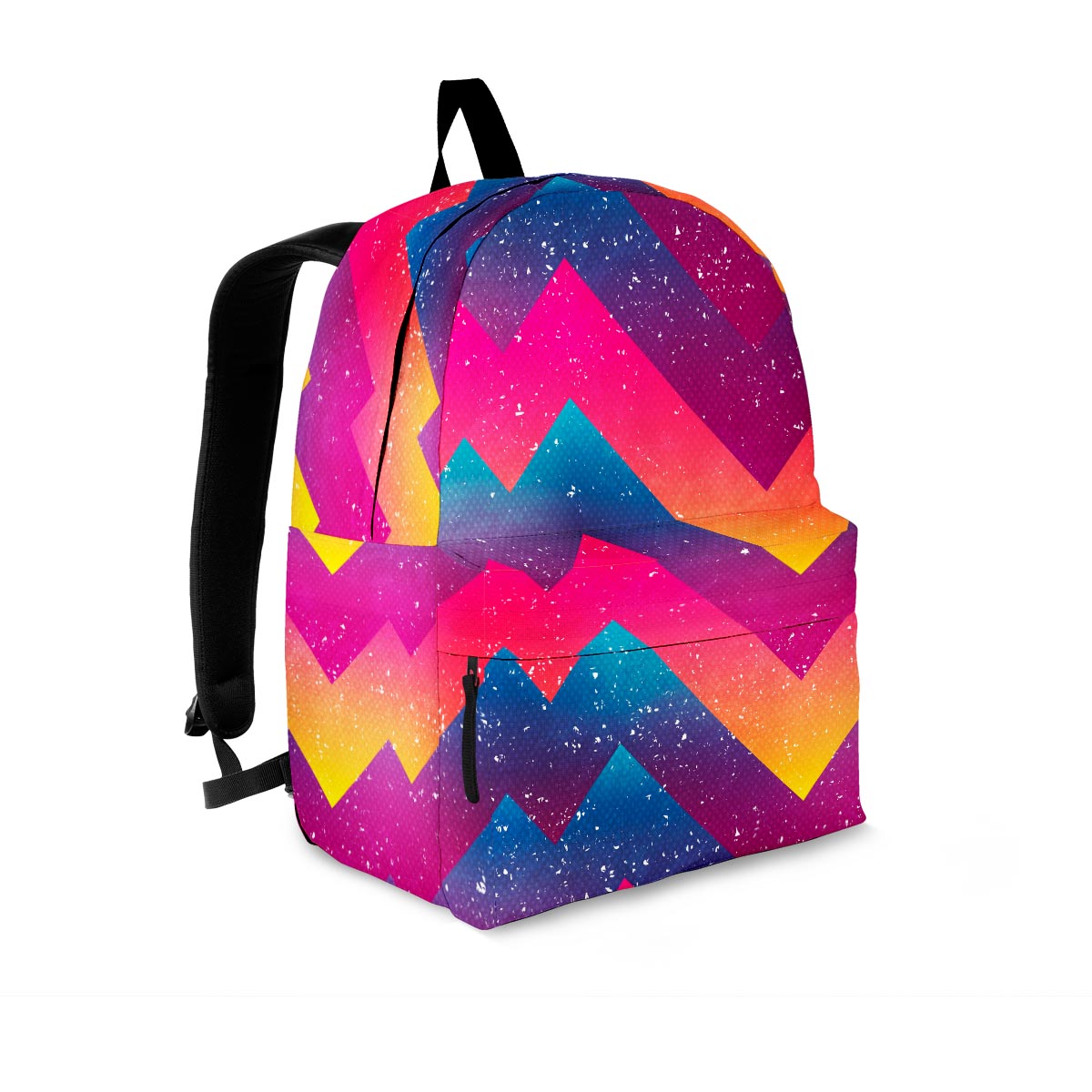 Abstract Geometric Grunge Backpack-grizzshop