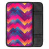 Abstract Geometric Grunge Car Console Cover-grizzshop