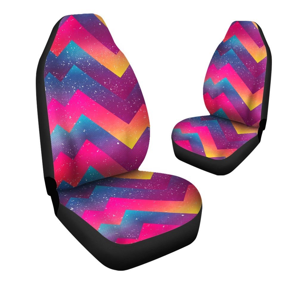 Abstract Geometric Grunge Car Seat Covers-grizzshop