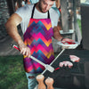 Abstract Geometric Grunge Men's Apron-grizzshop