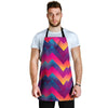 Abstract Geometric Grunge Men's Apron-grizzshop