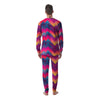 Abstract Geometric Grunge Men's Pajamas-grizzshop