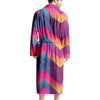 Abstract Geometric Grunge Men's Robe-grizzshop