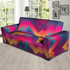 Abstract Geometric Grunge Sofa Cover-grizzshop