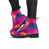 Abstract Geometric Grunge Women's Boots-grizzshop
