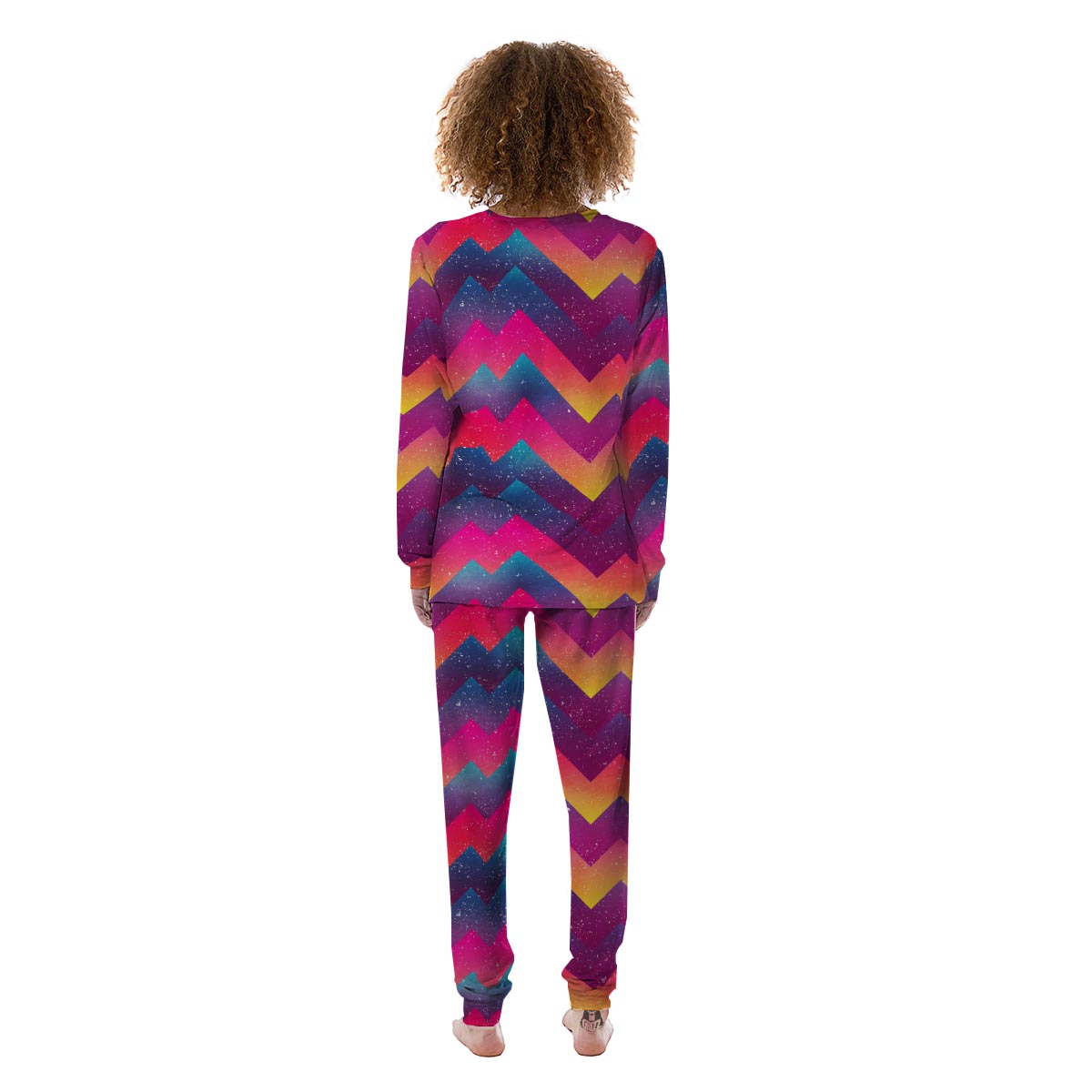 Abstract Geometric Grunge Women's Pajamas-grizzshop