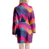 Abstract Geometric Grunge Women's Robe-grizzshop