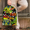 Abstract Graffiti Drips Print Backpack-grizzshop