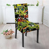 Abstract Graffiti Drips Print Chair Cover-grizzshop