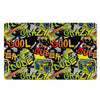 Abstract Graffiti Drips Print Door Mat-grizzshop