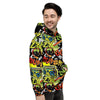 Abstract Graffiti Drips Print Men's Hoodie-grizzshop