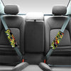 Abstract Graffiti Drips Print Seat Belt Cover-grizzshop